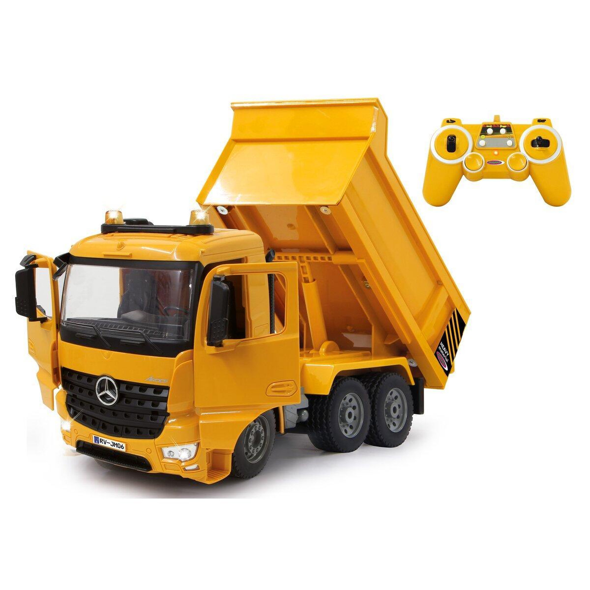 Jamara Camion à benne Mercedes-Benz Arocs 1:20 2,4GHz