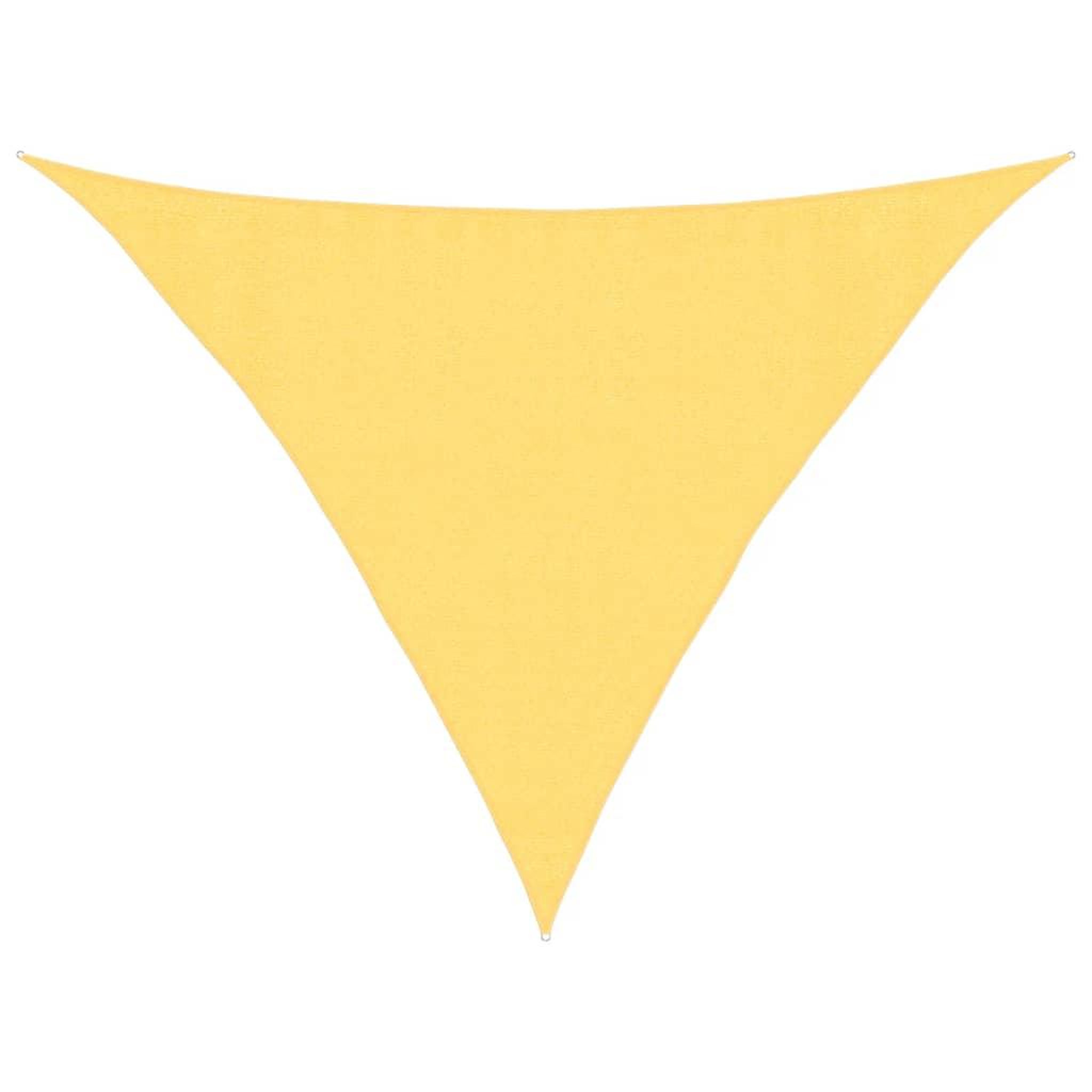 Voir la diapositive 2 : VIDAXL Voile d'ombrage 160 g/m^2 Marron 3,5x3,5x4,9 m PEHD