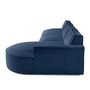 Voir la diapositive 3 : LISA DESIGN Spiaggia - canapé d'angle droit - forme arrondie - 5 places - en velours côtelé