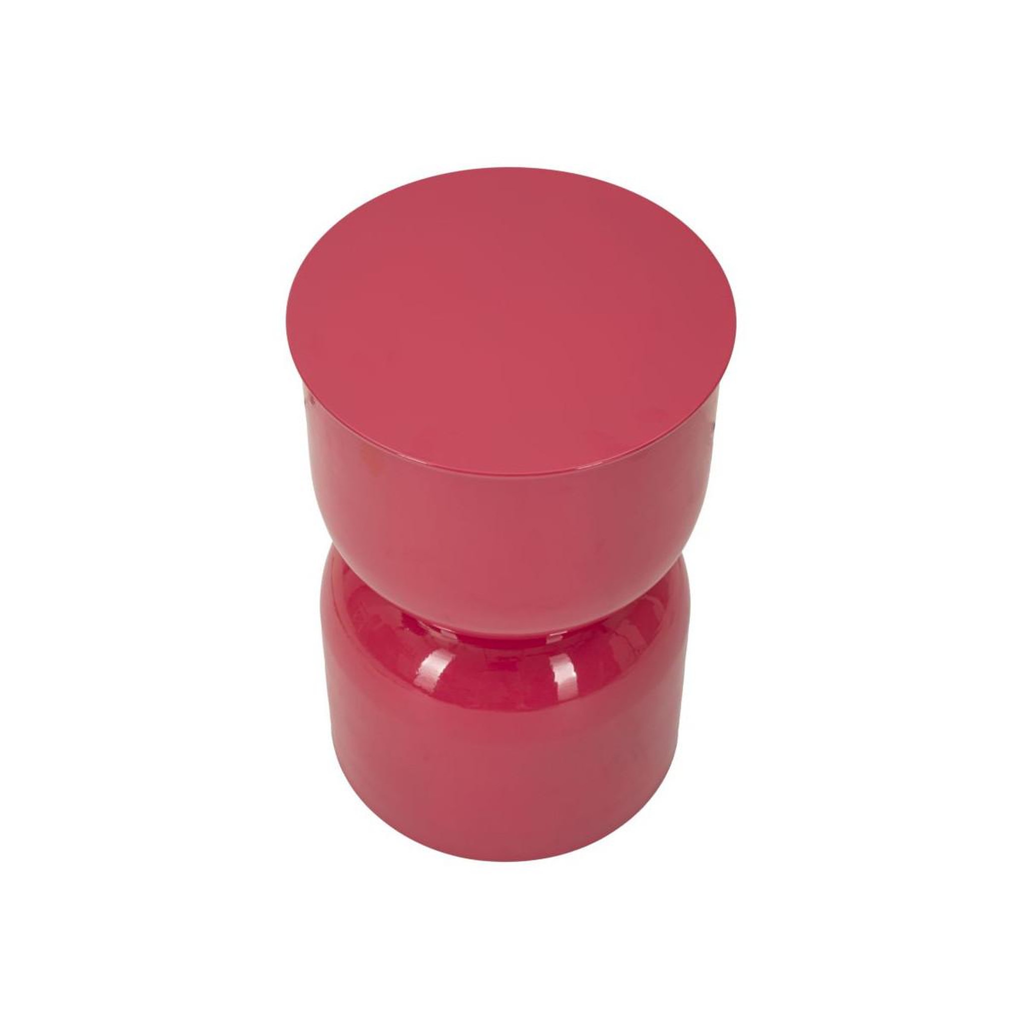 Voir la diapositive 2 : Paris Prix Table d'appoint en métal  oyi  46cm fuchsia