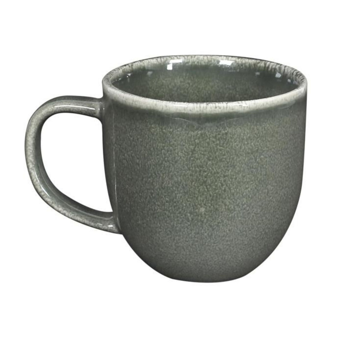 Paris Prix Lot de 6 Mugs en Céramique  Black Forest  30cl Vert