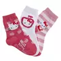 IN EXTENSO Lot de 3 paires de chaussettes Hello Kitty bébé