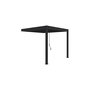 Voir la diapositive 2 : Pergola Bioclimatique adossée 3x3 m - Anthracite - VS OmBREA®