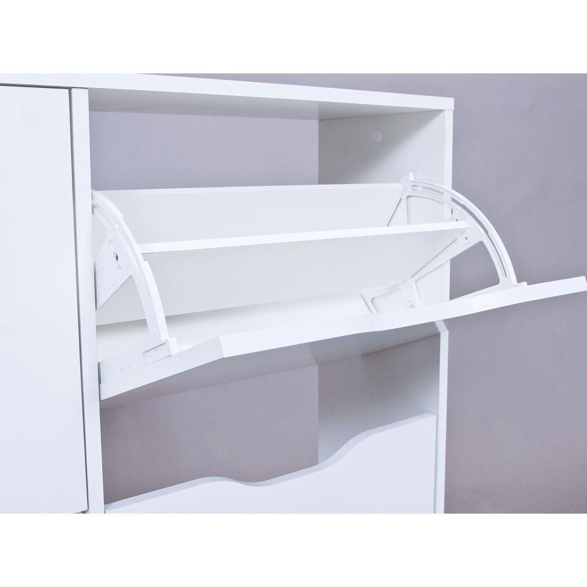 Meuble à chaussures 4 abattants FALONE