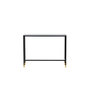 Voir la diapositive 5 : Paris Prix Console Design en Verre  Dipp  100cm Noir