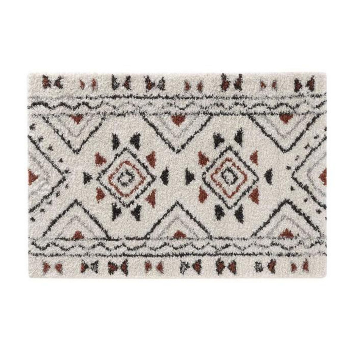 Paris Prix Tapis Déco à Motifs  Saharienne  120x170cm Beige
