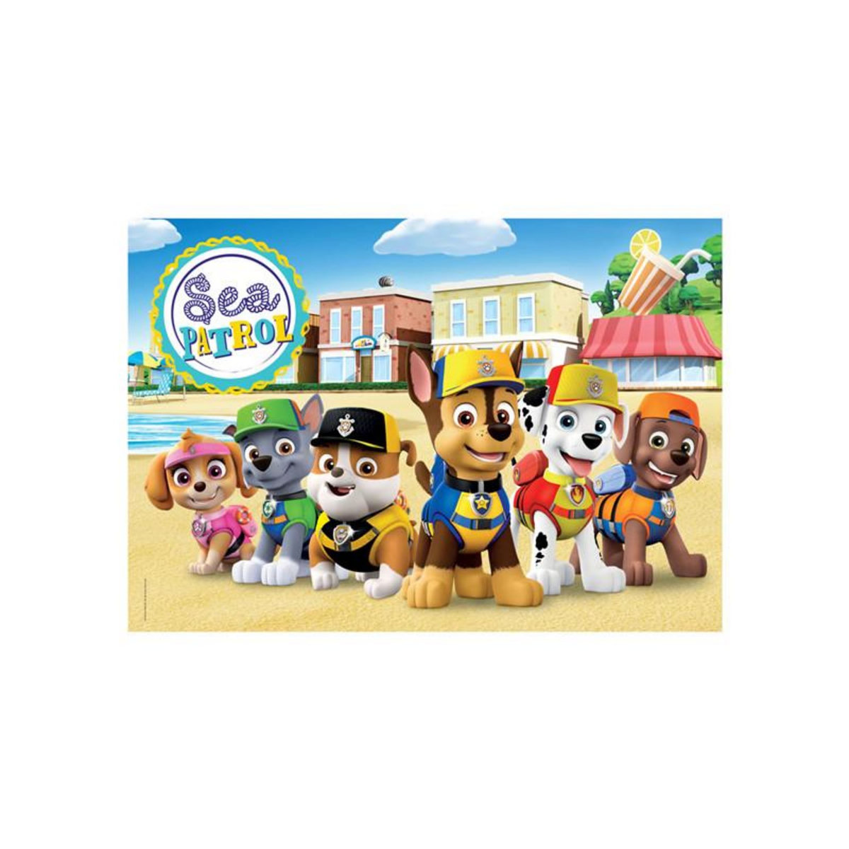 CLEMENTONI Clementoni Jigsaw Puzzle Super Color PAW Patrol, 2x20 pcs. 24779