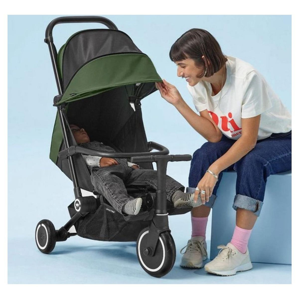 SMARTRIKE tricycle Xtend Traveler olive