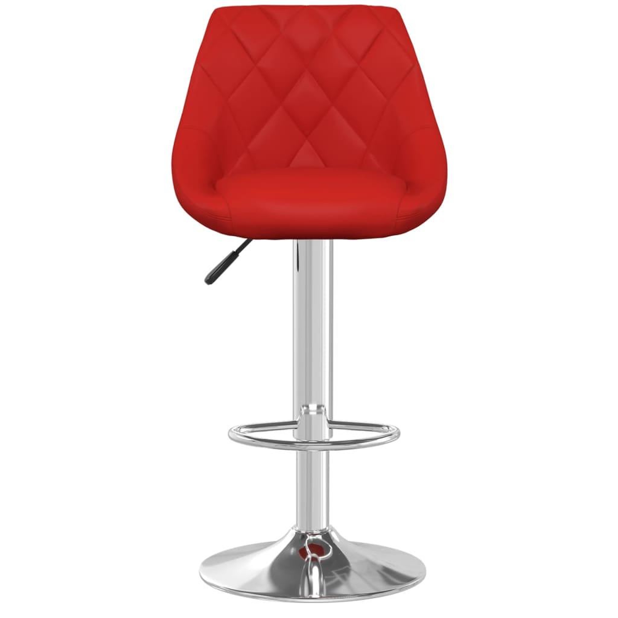 Voir la diapositive 4 : VIDAXL Tabourets de bar lot de 2 rouge bordeaux similicuir