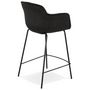 Voir la diapositive 4 : Paris Prix Tabouret de Bar Design  Largesa  97cm Noir