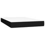 Voir la diapositive 2 : VIDAXL Matelas de lit a ressorts ensaches Noir 120x200x20 cm Tissu