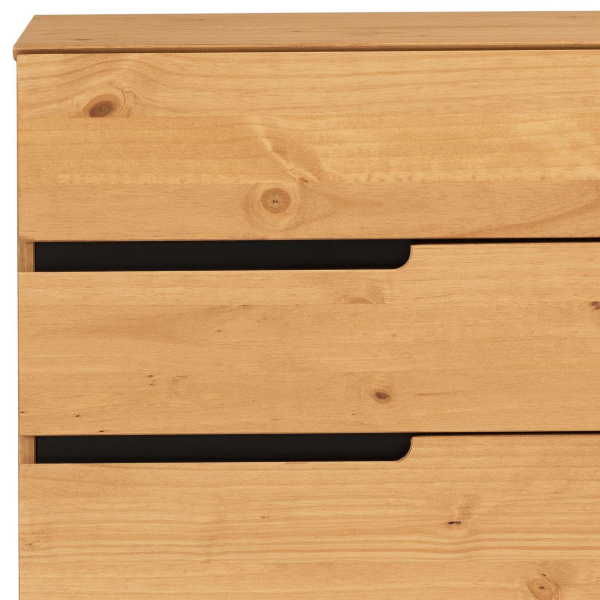 Voir la diapositive 6 : IDIMEX Commode TIBOR, 4 tiroirs