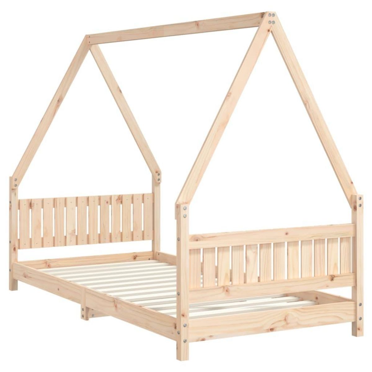 VIDAXL Cadre de lit pour enfant 90x190 cm Bois de pin massif