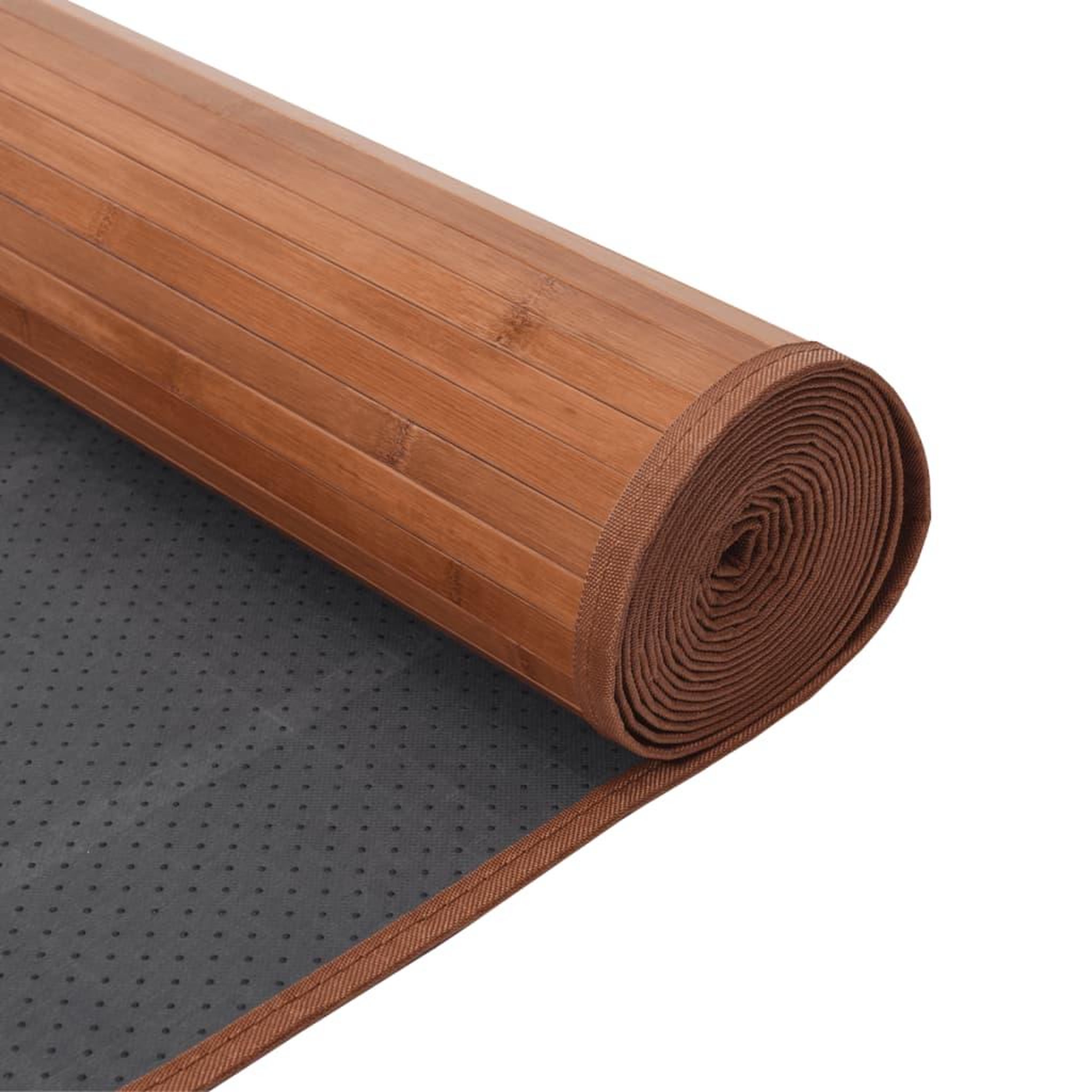 Voir la diapositive 5 : VIDAXL Tapis rectangulaire marron 70x400 cm bambou
