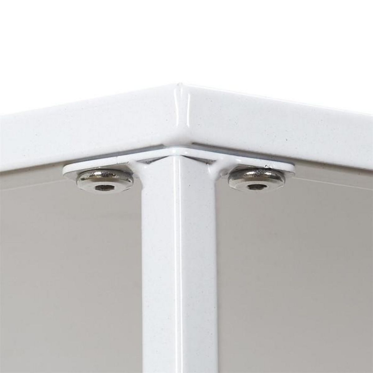 Paris Prix Lot de 3 Sellettes Gigognes  Métal  90cm Blanc