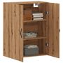 Voir la diapositive 3 : VIDAXL Armoire murale chene artisanal 69,5x34x90 cm bois d'ingenierie