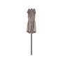 Voir la diapositive 4 : KZ GARDEN Parasol de terrasse double Marron Taupe 4.50 x 2.65 x H 2.40 Toile polyester TWIN KZ GARDEN