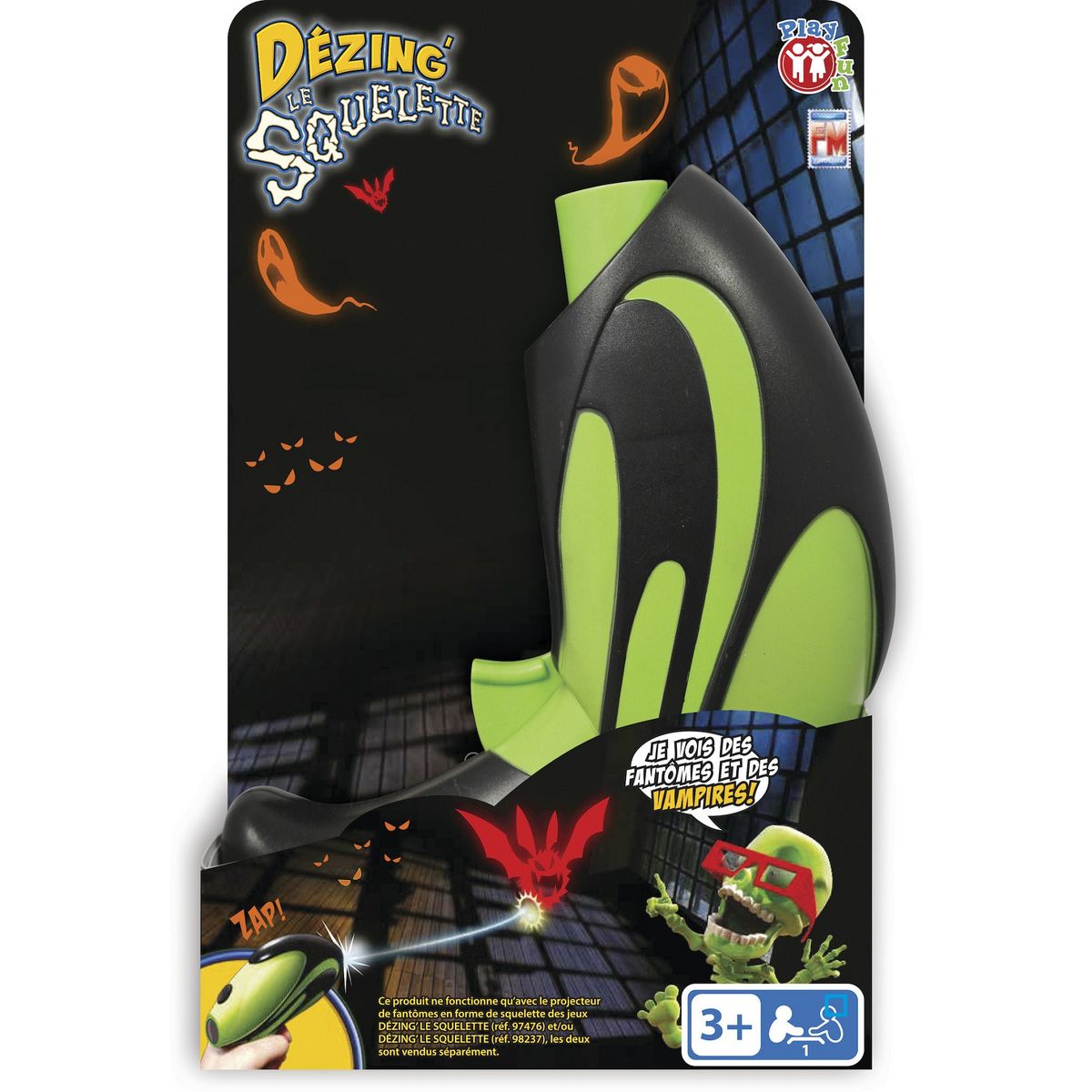 IMC TOYS Dezing' squelette pistolet 