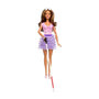 Voir la diapositive 2 : BARBIE BARBIE Poupée fashionista non voyante jupe violette HRH17