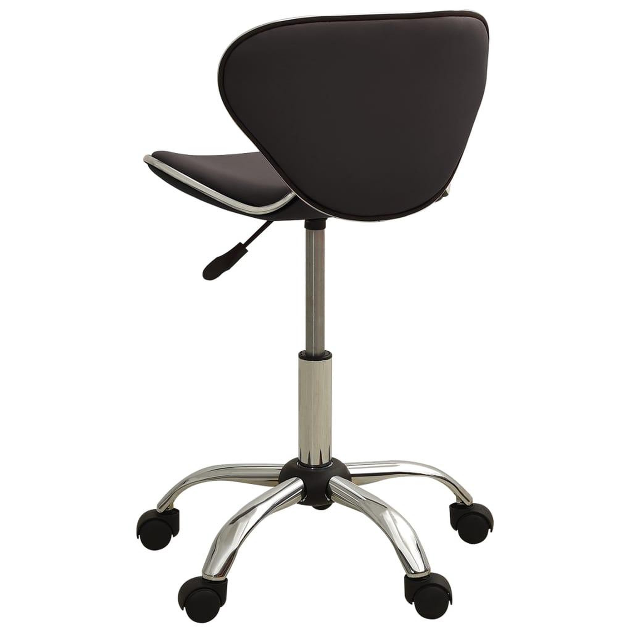 Voir la diapositive 3 : VIDAXL Chaise de bureau Marron Similicuir