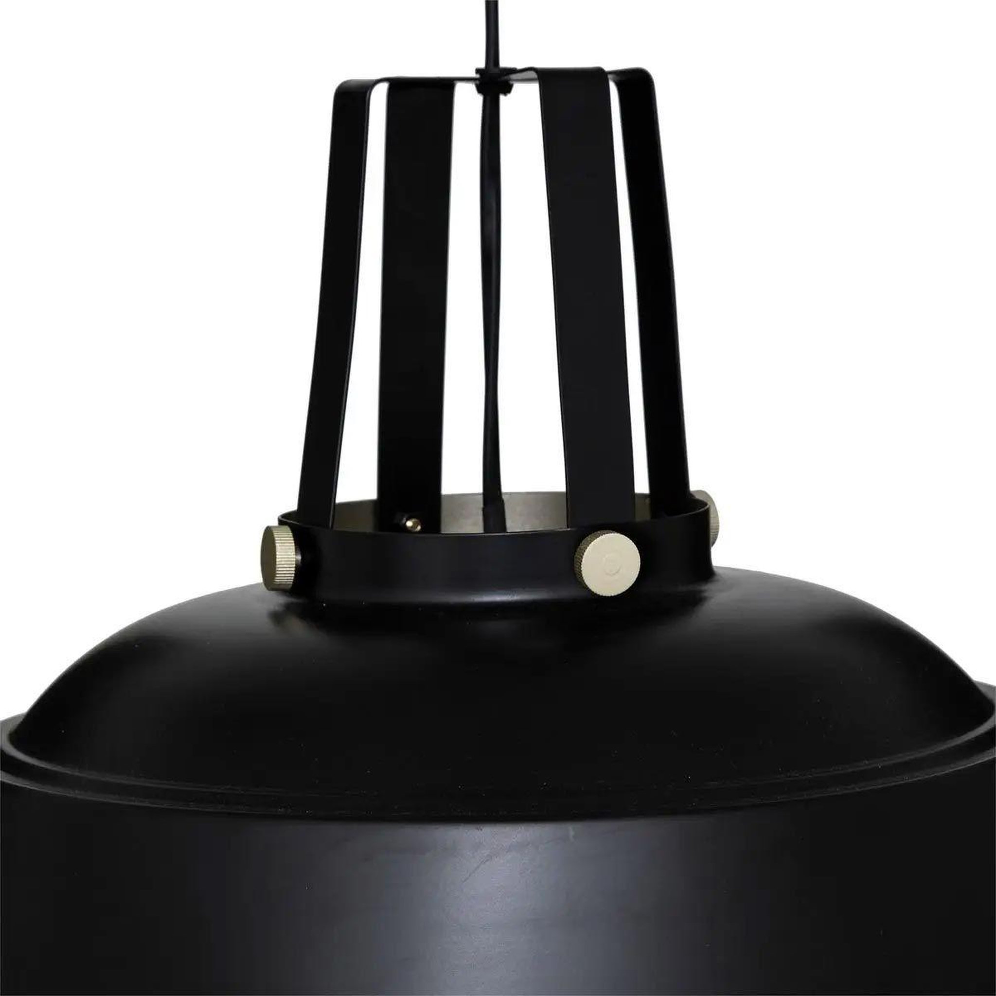 Voir la diapositive 2 : ATMOSPHERA Lampe suspension design  deep soul  35cm noir