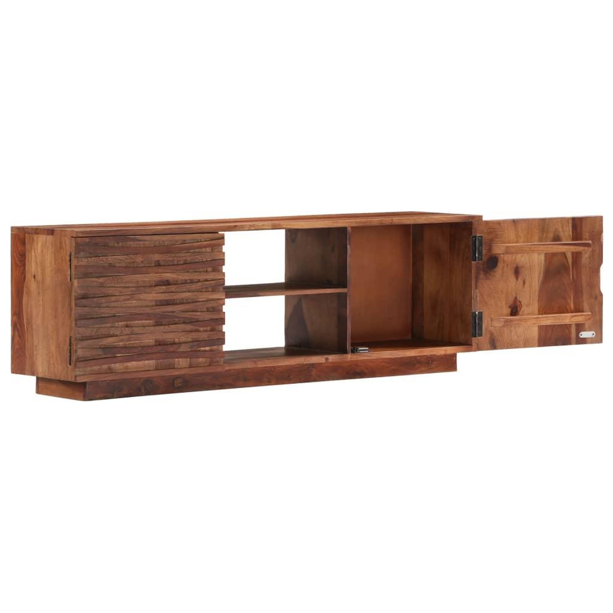 Voir la diapositive 4 : VIDAXL Meuble TV 120x30x40 cm Bois solide