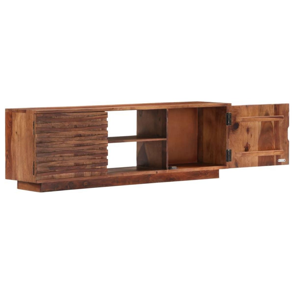 VIDAXL Meuble TV 120x30x40 cm Bois solide