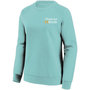Voir la diapositive 2 : NOTRE SELECTION Sweat col rond Maman Sobricolo turquoise clair TM SWJH030PEM