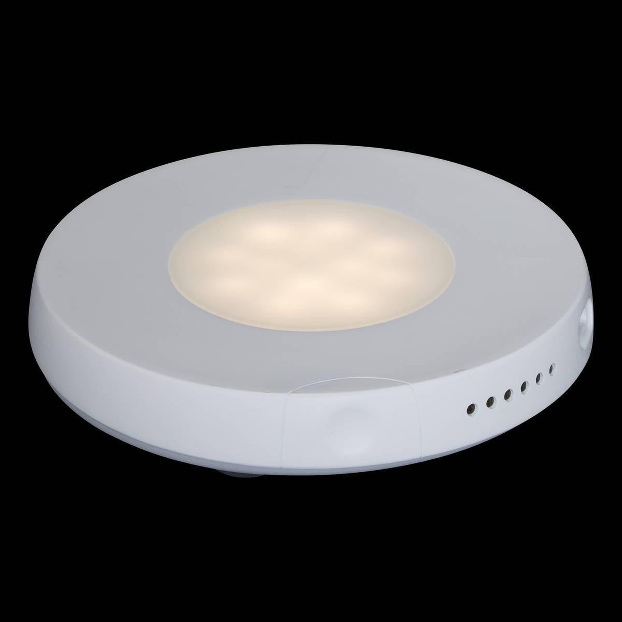 Voir la diapositive 6 : ATMOSPHERA Support lumineux à led  nomad  12cm blanc