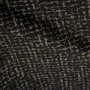 Voir la diapositive 3 : MAISON PAVANE Lot de 2 chaises pour ilot central 65,5 cm en tissu texturé noir-Bento