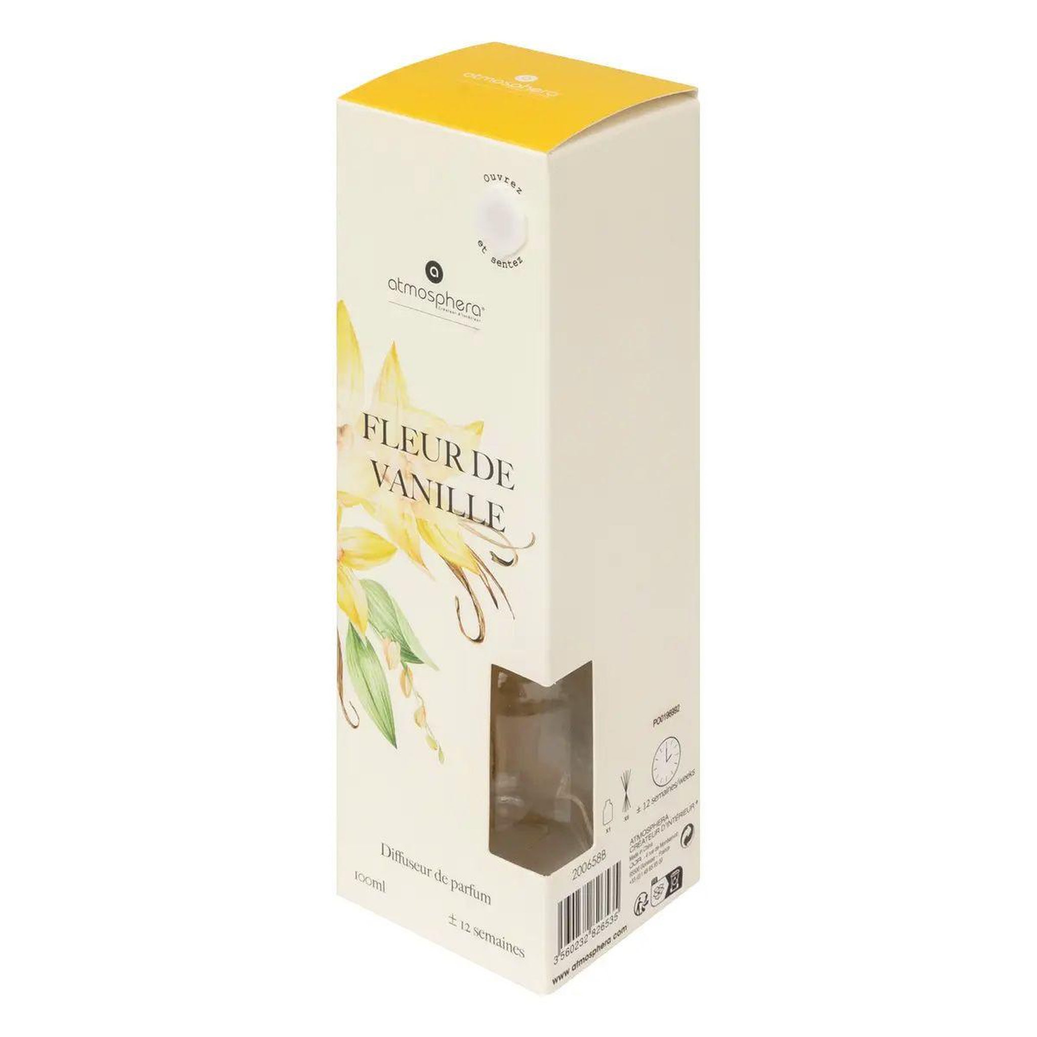 Voir la diapositive 2 : ATMOSPHERA Diffuseur de parfum  oudy  100ml fleurs de vanille