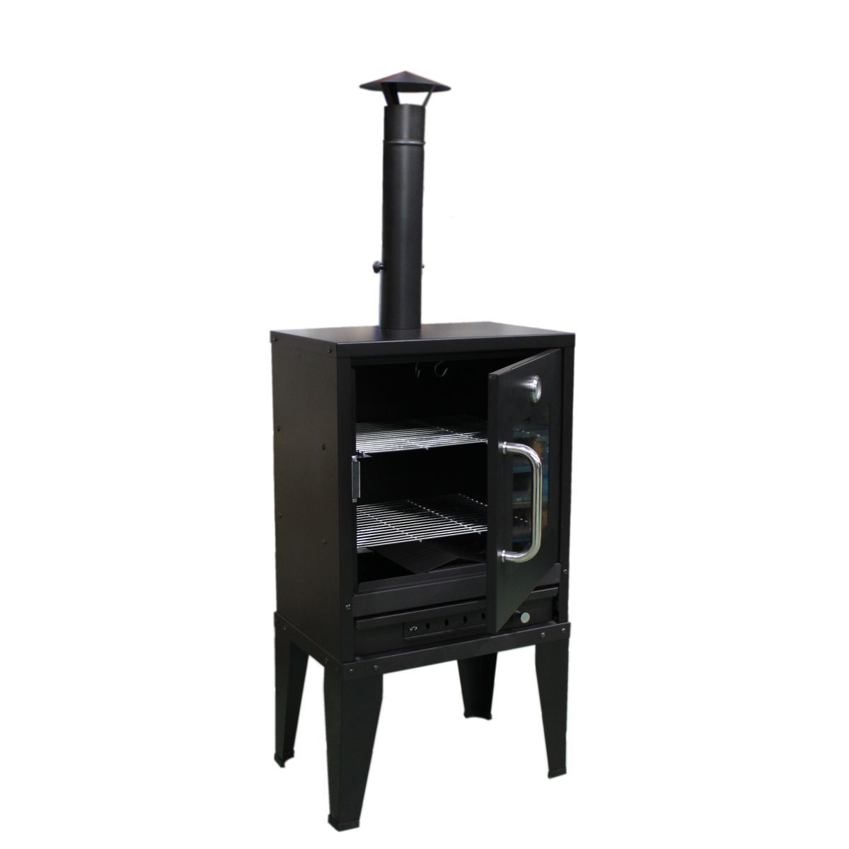 Imor Fumoir au charbon de bois 2 grilles 65x35cm