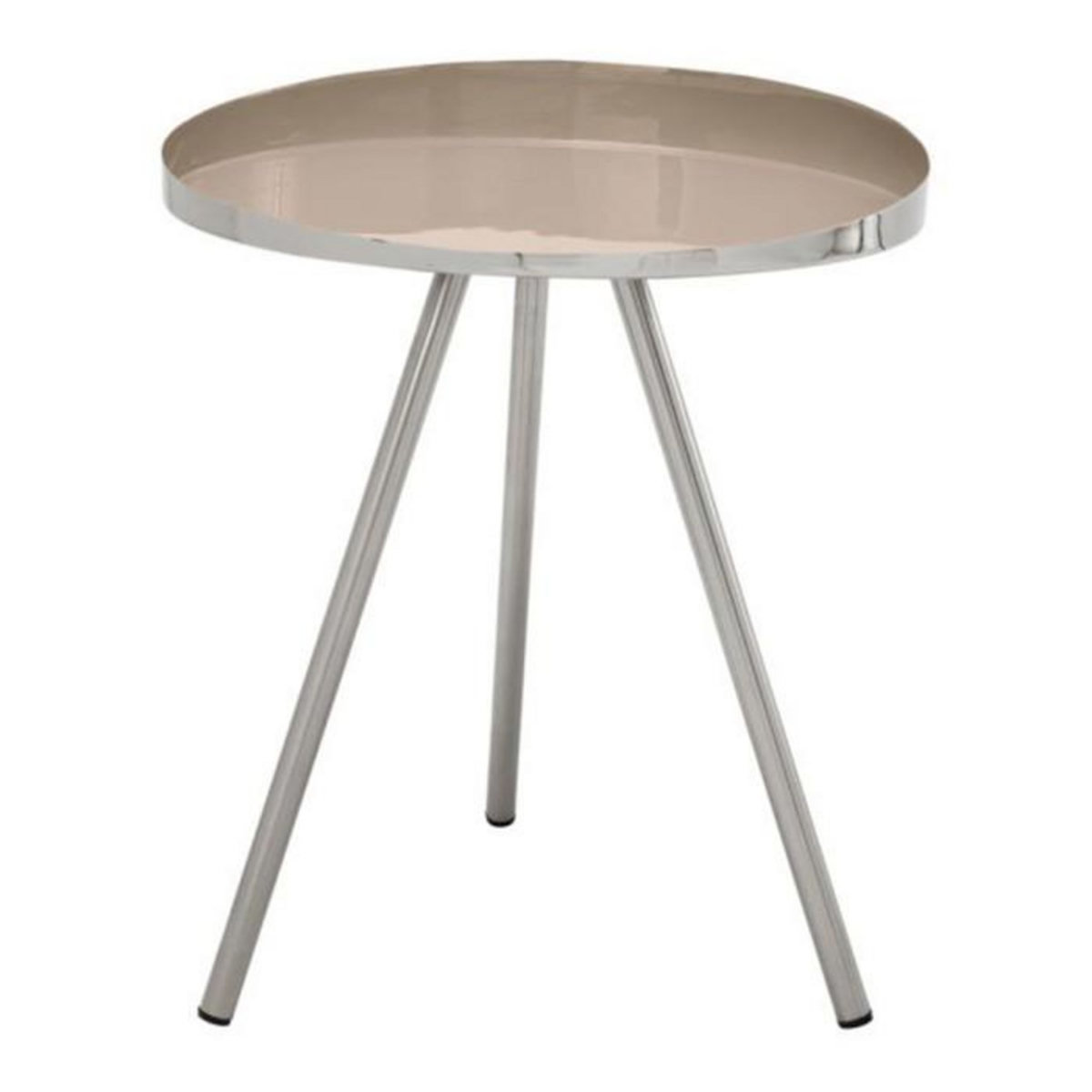 Paris Prix Table d'Appoint Design  Morrison  48cm Taupe