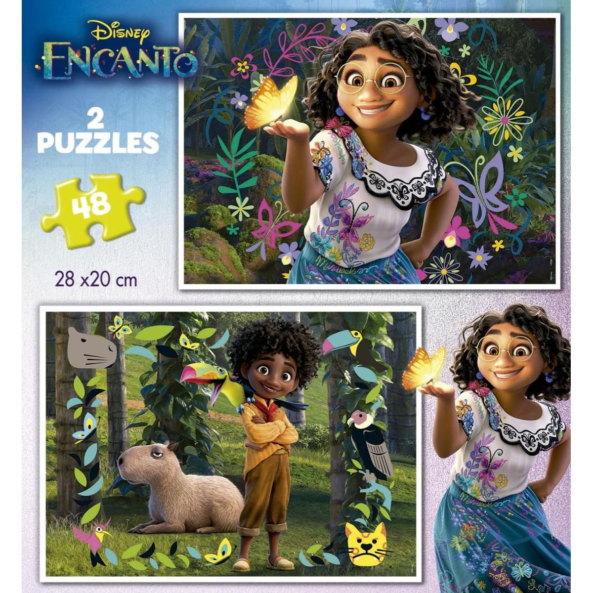 EDUCA Puzzle 2 x 48 - Encanto Disney