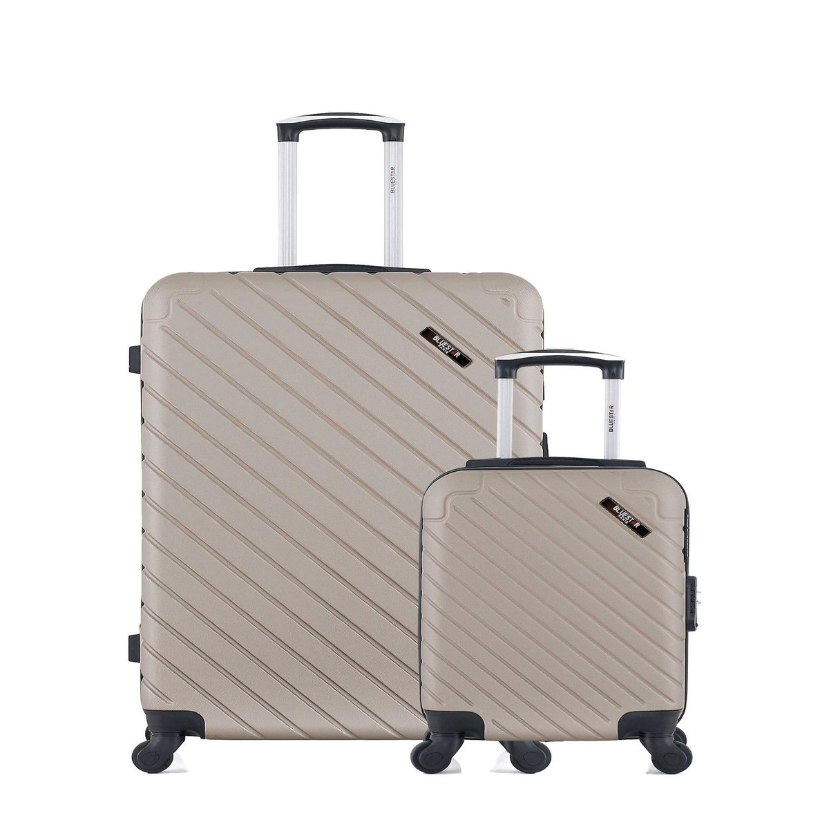 BLUESTAR BLUESTAR - Lot de 2 Valise grand format et valise cabine XXS CITE -