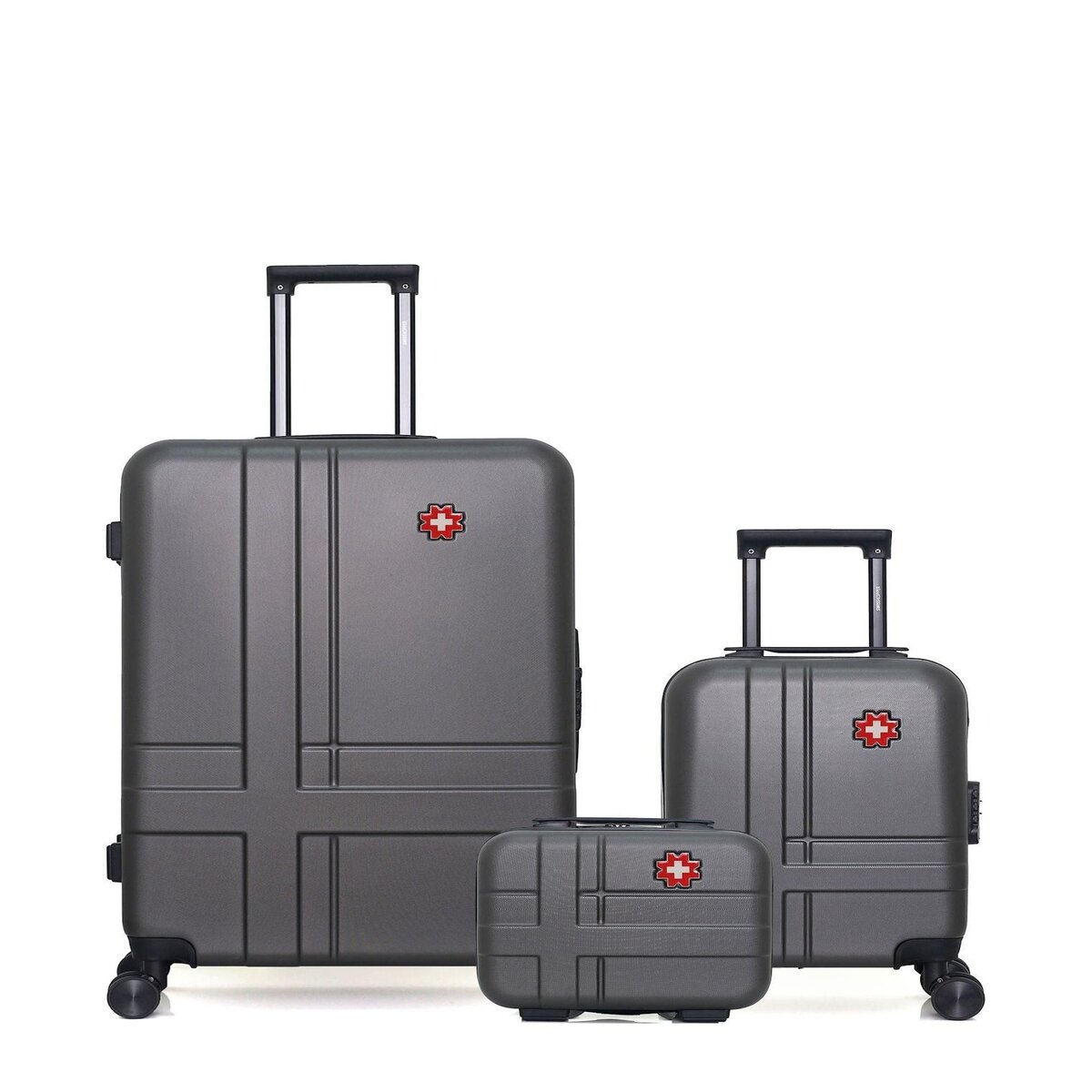 SWISS KOPPER SWISS KOPPER - LOT DE 3 - Valises grand format, cabine XXS et vanity USTER
