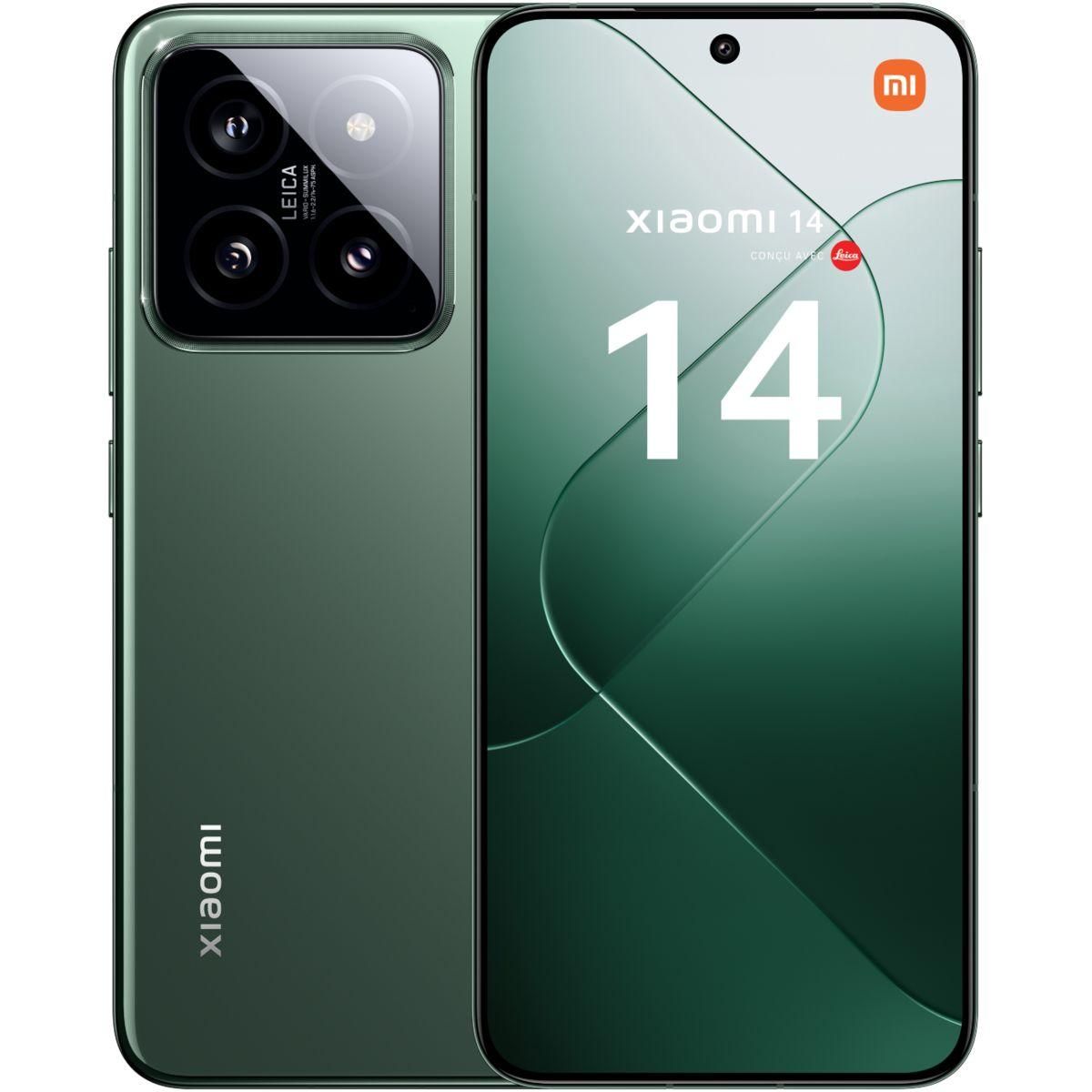 XIAOMI Smartphone 14 conçu avec Leica Vert 512Go