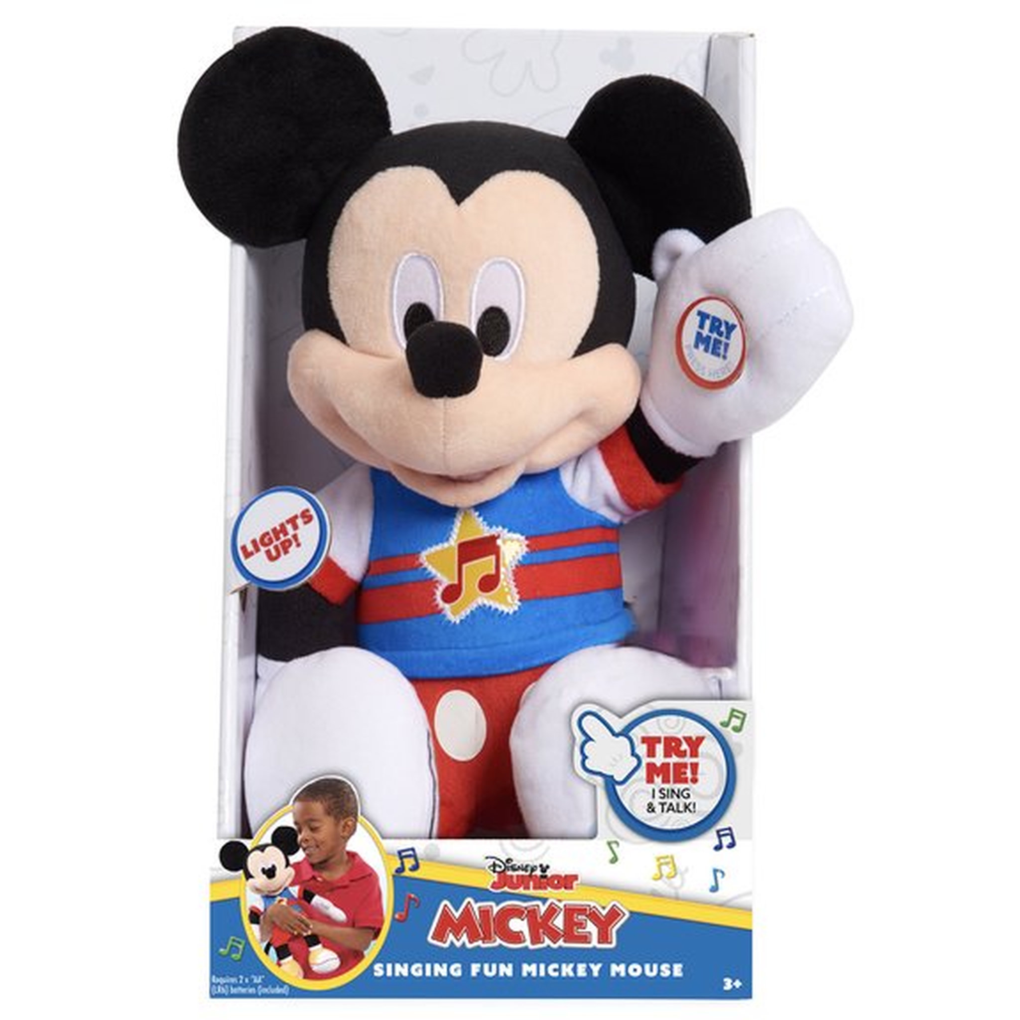 Voir la diapositive 3 : GP TOYS Peluche Mickey 30cm