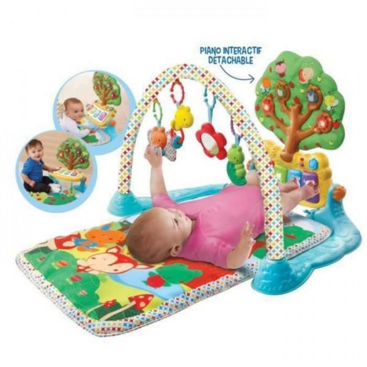 VTECH BABY VTECH BABY - Jardin Enchanté des P'tits Copains - Tapis d'Activités
