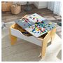 Voir la diapositive 7 : Kidkraft Table d'activités 2 en 1 avec accessoires