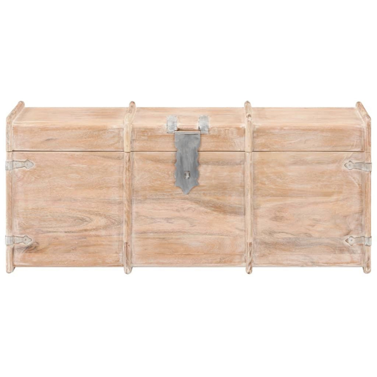 VIDAXL Coffre de rangement 90x40x40 cm bois d'acacia solide