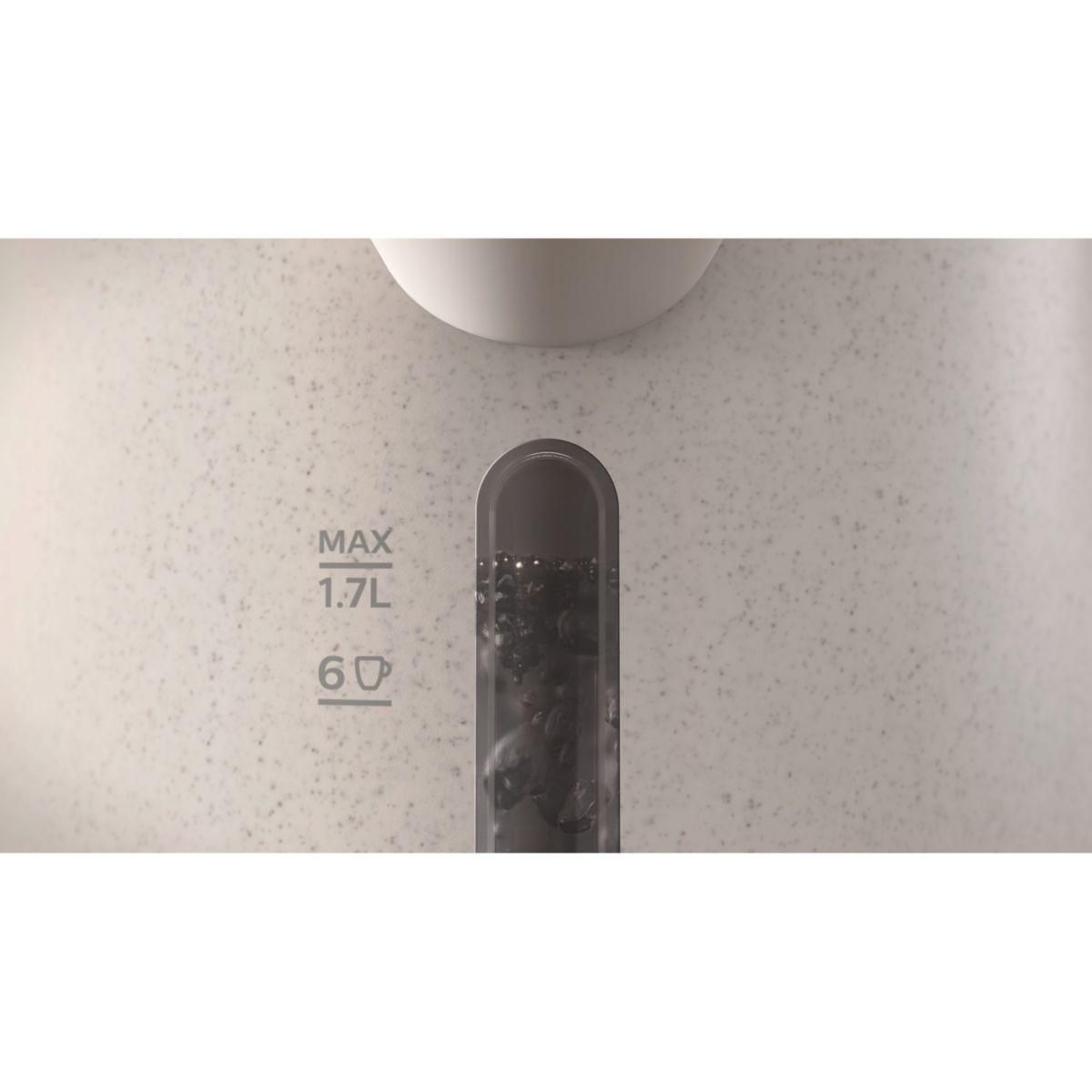 Philips Bouilloire HD9365/10 Bouilloire électrique crème Eco-Conscious 1.7L, 2200W