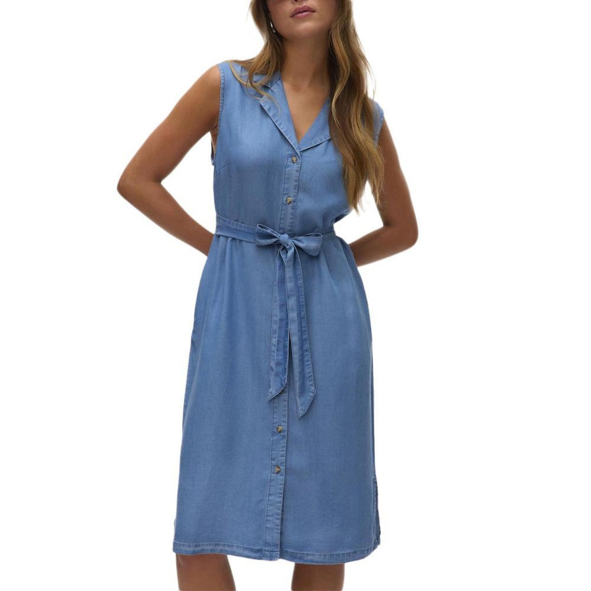 Vero Moda Robe en Jean  Femme Vero Moda Bree