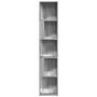 Voir la diapositive 3 : VIDAXL Armoire d'angle Sonoma gris 33x33x164,5 cm Bois d'ingenierie