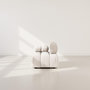 Voir la diapositive 6 : LISA DESIGN Ruby - module d'assise gauche en velours texturé