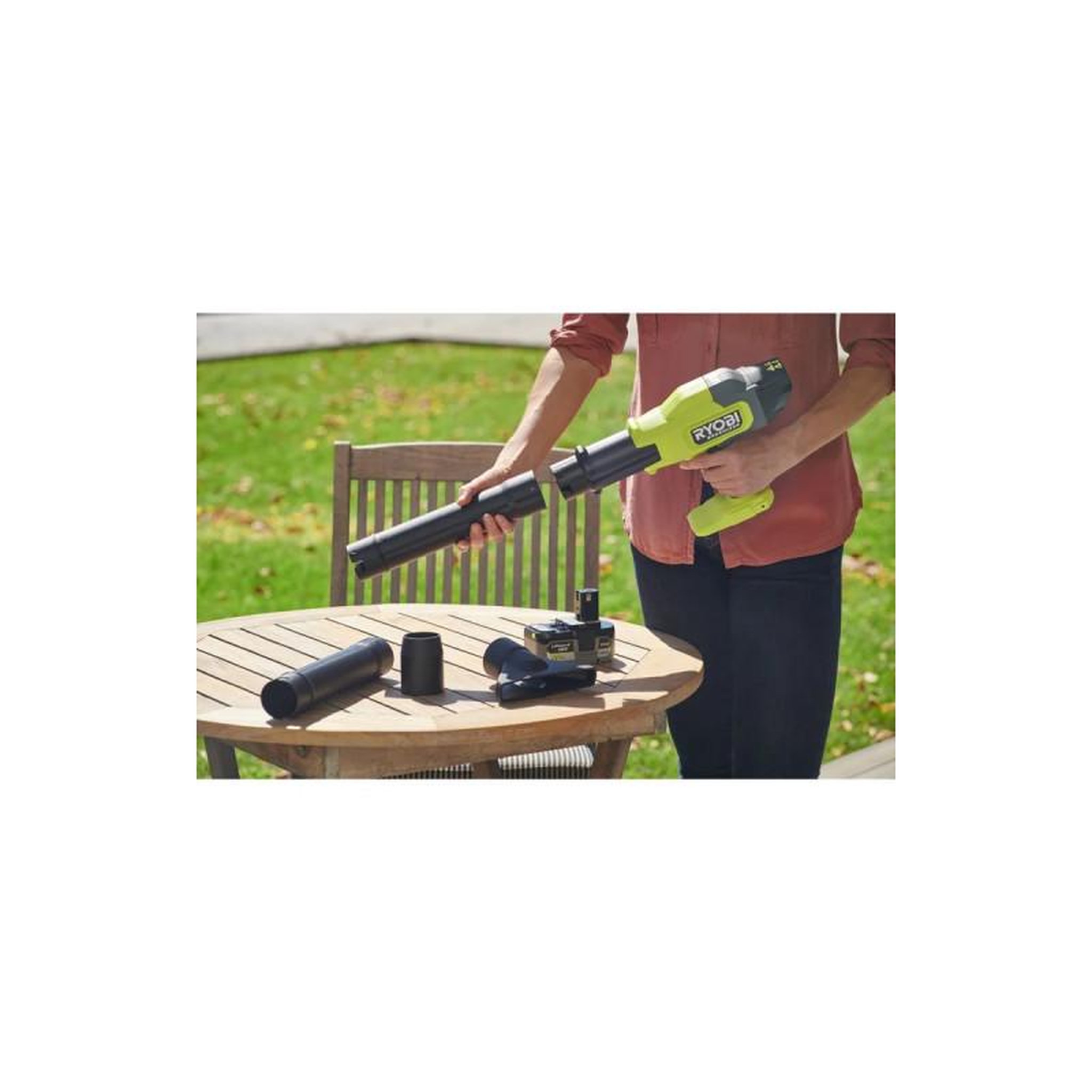 Voir la diapositive 5 : Ryobi Souffleur compact 18v brushless ryobi - sans batterie ni chargeur - ry18blcxa-0