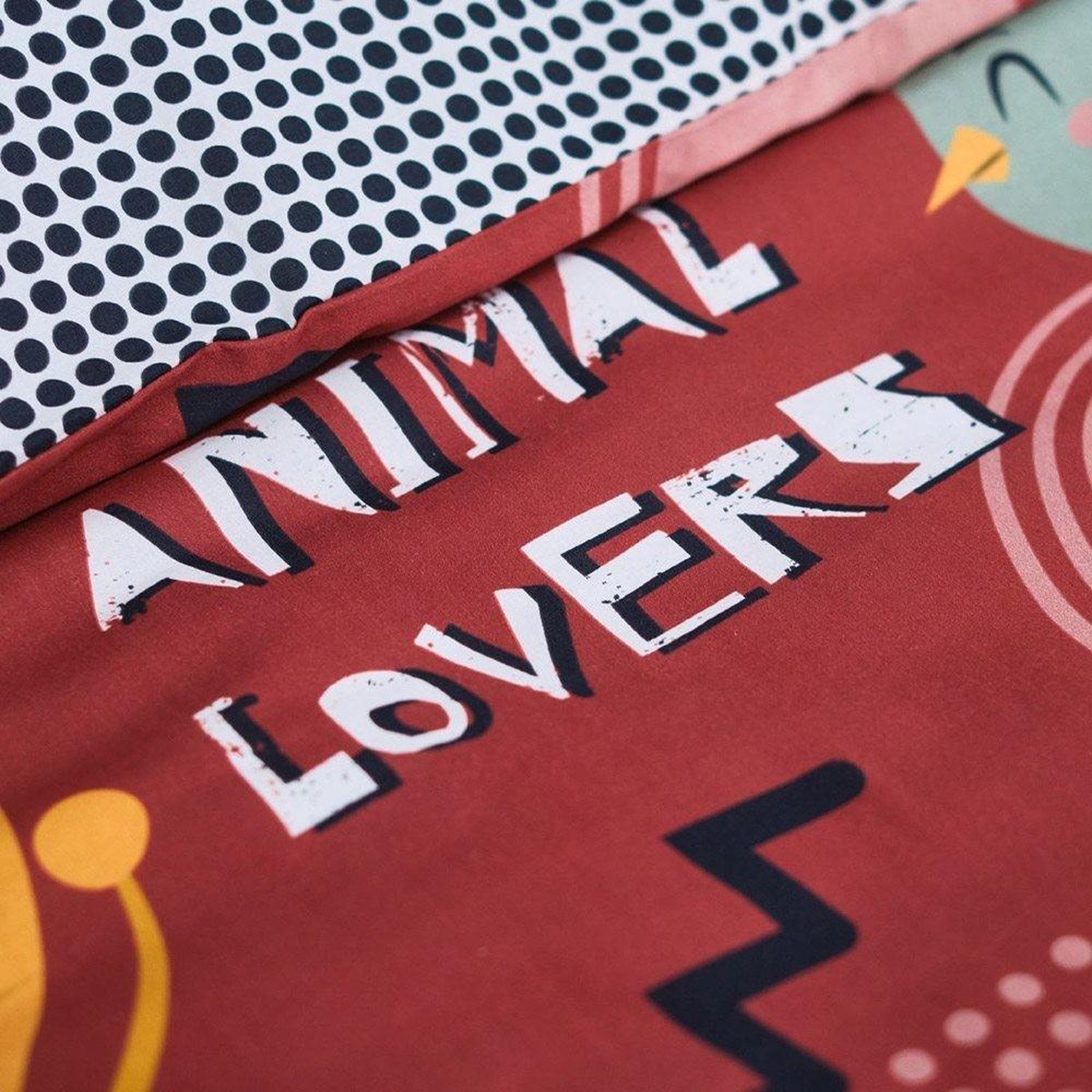 Voir la diapositive 2 : Today Housse de couette 140x200 Kids Happy Savane + 1 taie 100% coton 57 fils