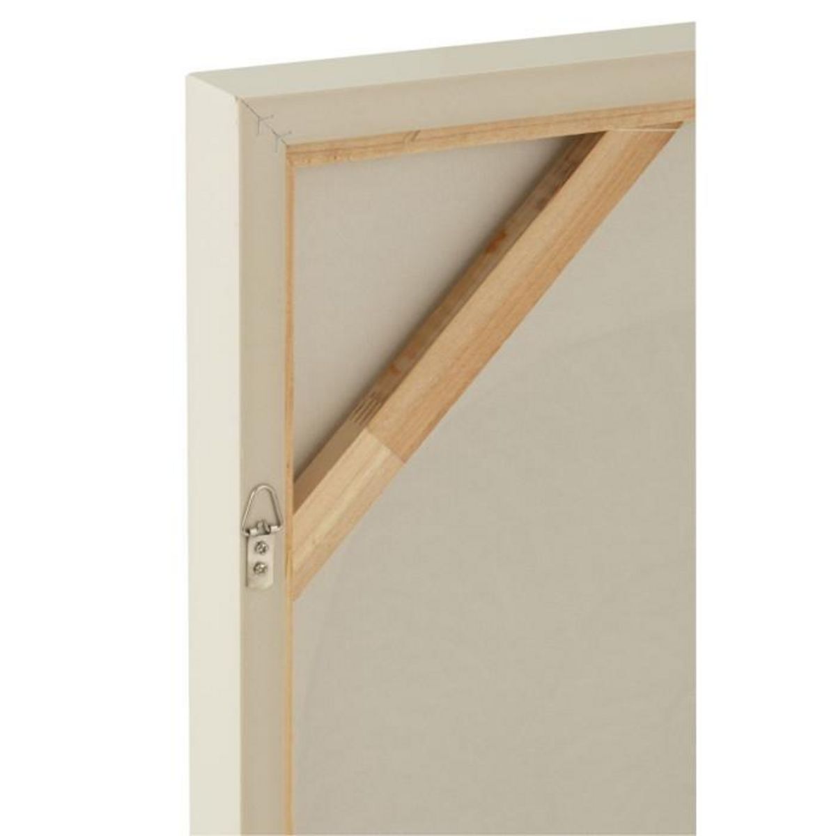 Paris Prix Tableau Peinture Déco  Coquille  62x62cm Blanc