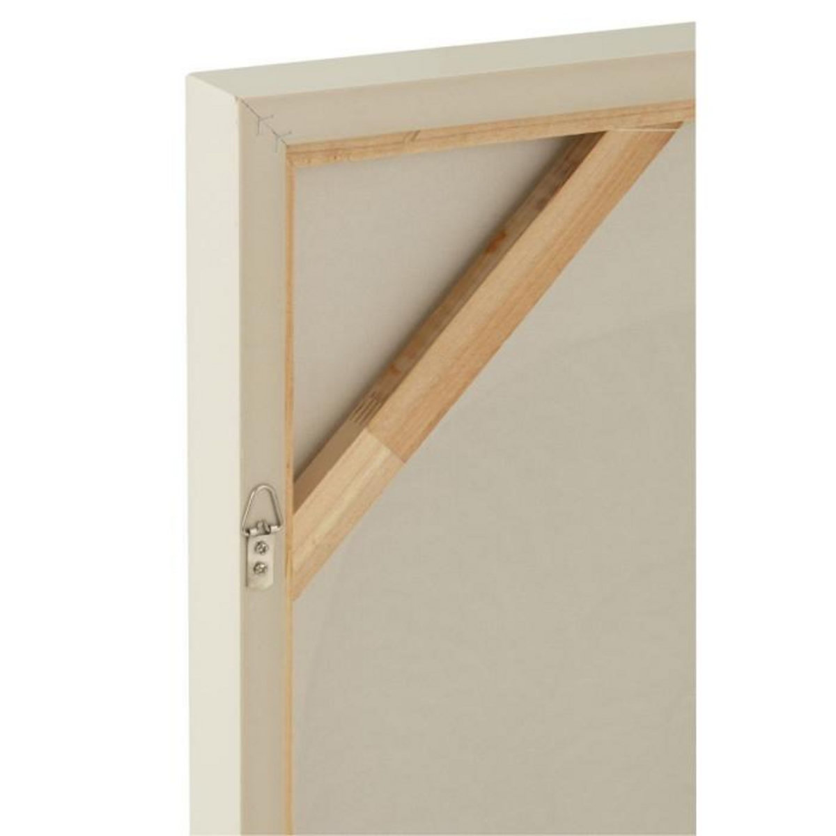 Paris Prix Tableau Peinture Déco  Coquille  62x62cm Blanc