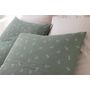 Voir la diapositive 4 : BATON ROUGE Parure housse de couette 100% gaze de coton imprimé celestine